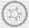 BORG & BECK BBR7114 Brake Drum